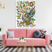 Shaman Spirit: Der weinende Baumgeist (SÜD) Leinwanddruck (Insitu (Wohnzimmer))