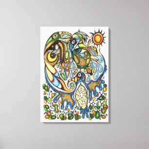 Shaman Spirit: Traum des Donnervogels (NORD) Leinwanddruck