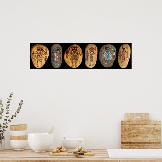 Shaman Stones Poster (Küche)