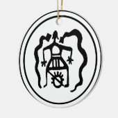 Shaman & The Ancestral Spirit Guides Keramikornament (Links)