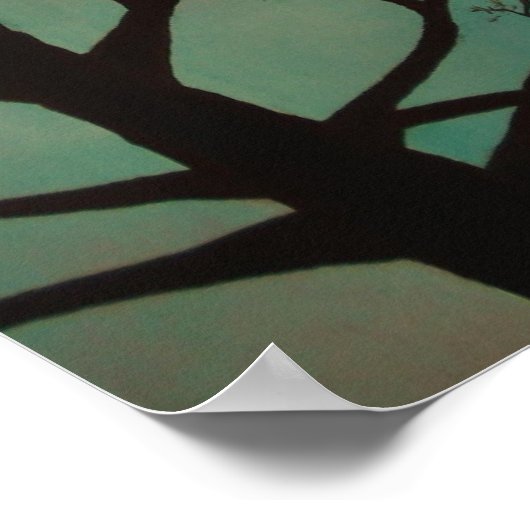 Shaman Tree Print Poster (Ecke)