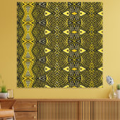 Shaman Tribal Shield Leinwanddruck (Insitu (Wohnzimmer))