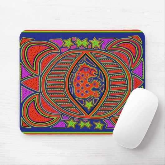 Shaman Turtle Spirit Mousepad (Mit Mouse)