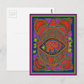 Shaman Turtle Spirit Postkarte (Vorne/Hinten)
