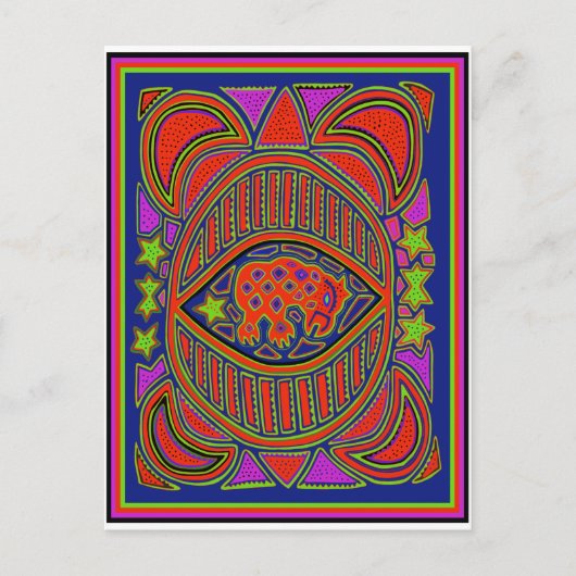 Shaman Turtle Spirit Postkarte (Vorderseite)