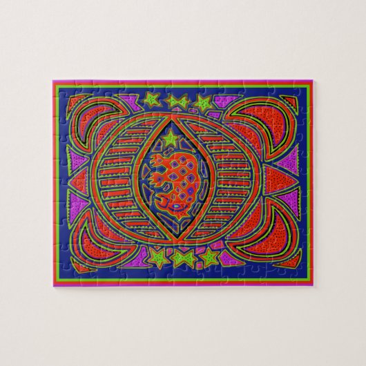 Shaman Turtle Spirit Puzzle (Horizontal)