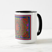 Shaman Turtle Spirit Tasse (VorderseiteRechts)