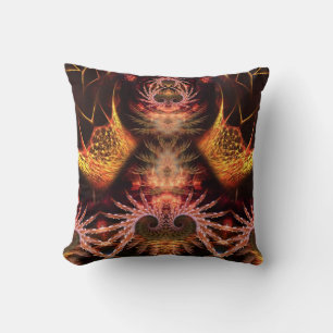 Shaman Visionary Fraktal Art Cushion Kissen