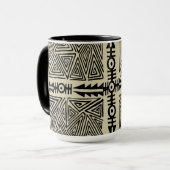 Shaman Voodoo Map Tasse (Vorderseite Links)