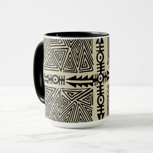 Shaman Voodoo Map Tasse (Vorderseite Links)