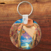 Shaman Woman Schlüsselanhänger (Vorderseite)