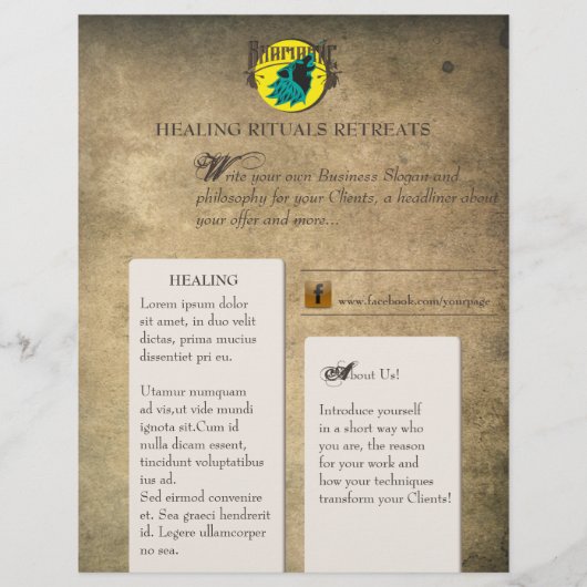 SHAMANIC - FLYER (Vorne)