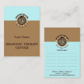 SHAMANIC HEALING - Visitenkarte (Vorne/Hinten)