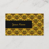 Shamanic Night Owl Mosaik Muster + Ihr Text Visitenkarte (Vorderseite)