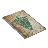 Shamanic Sea Turtle Symbol + Ihre Ideen Notizblock (Rechte Seite)