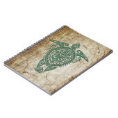 Shamanic Sea Turtle Symbol + Ihre Ideen Notizblock (Linke Seite)