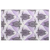 Shamanic Sea Turtles Pattern - violett Stoff (Fat Quarter (45,7 x 55,9 cm))