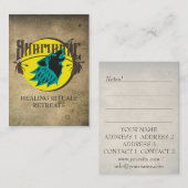 SHAMANIC - Visitenkarte (Vorne/Hinten)