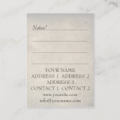 SHAMANIC - Visitenkarte (Rückseite)