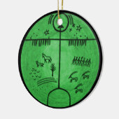 Shamanism-Welten Keramik Ornament (Links)