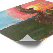 Shamans Eagle Spirit Poster (Ecke)