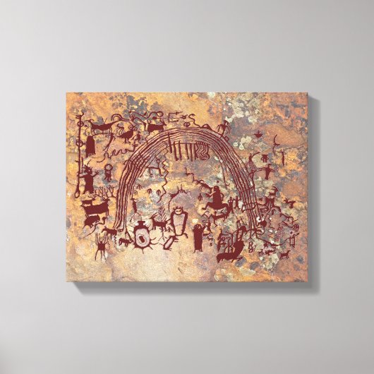 Shamans-Platte Leinwanddruck (Vorderseite)