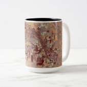 Shamans-Platte Zweifarbige Tasse (VorderseiteRechts)