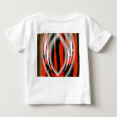 Shamans-Portal, abstrakte Malerei, digitale Malere Baby T-shirt (Rückseite)