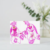 Shamans Postkarte (Stehend Vorderseite)