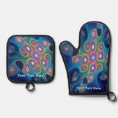 Shamans Sky Ofenhandschuh & Topflappen-Set (Vorderseite)