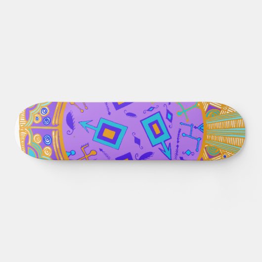 Shamans Voodoo-Tribal-Zauberskateboard Skateboard (Horizontal)