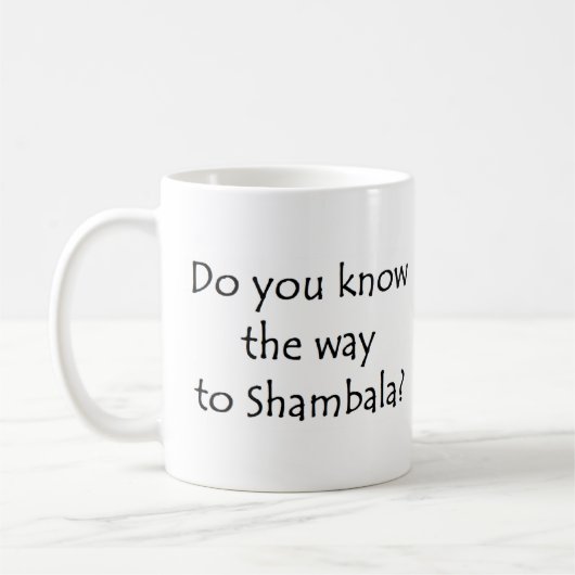 Shambala Kaffeetasse (Links)