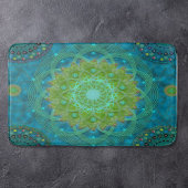 Shambala Tantric Nymphaea mandala Art Badematte