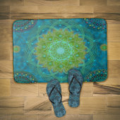 Shambala Tantric Nymphaea mandala Art Badematte