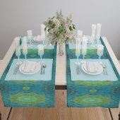 Shambala Tantric Nymphaea mandala Art Großer Tischläufer