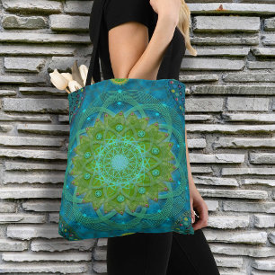 Shambala Tantric Nymphaea mandala Art Tasche