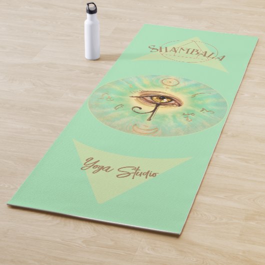 Shambala Yoga Studio - Auge des Horus kunstvoll Yogamatte (Beispiel)