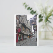Shambles Street Postkarte (Stehend Vorderseite)