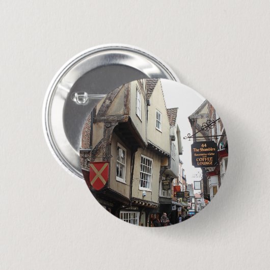 Shambles, York Button (Vorne & Hinten)