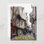Shambles, York Postkarte (Vorne/Hinten)