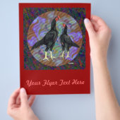 Shamo: Schwarzes Paar Flyer (Hand)