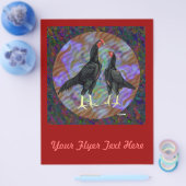 Shamo: Schwarzes Paar Flyer (Einzeln)