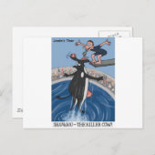 Shamooo Funny Cow Geschenke & Sammlerstücke Postkarte (Vorne/Hinten)