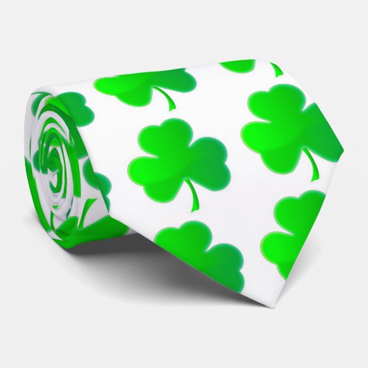 Shamorocks Krawatte (Gerollt)