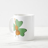 Shamrock Cello Kaffeetasse (Vorderseite Links)