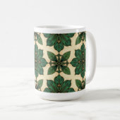 Shamrock Celtic Knot Mug Kaffeetasse (VorderseiteRechts)