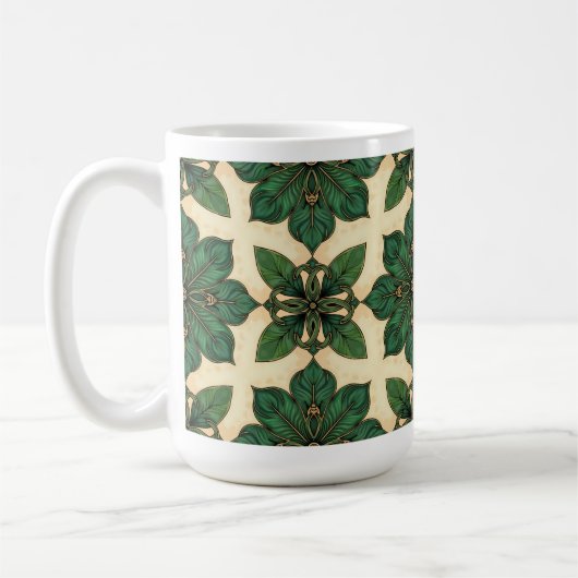 Shamrock Celtic Knot Mug Kaffeetasse (Links)