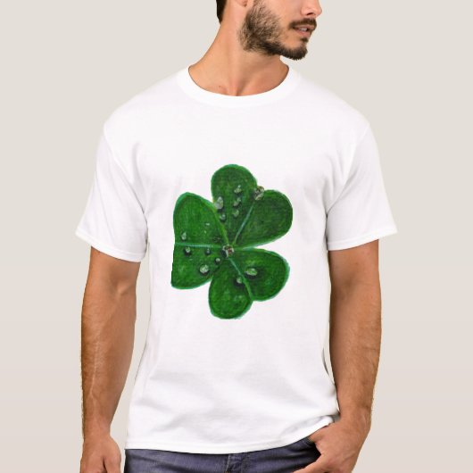Shamrock Dewdrops ا T-Shirt (Vorderseite)
