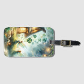 Shamrock Fairy Cottage Glow Gepäckanhänger (Vorderseite (Horizontal))