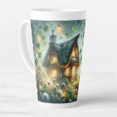 Shamrock Fairy Cottage Glow Milchtasse (Linke Ecke)